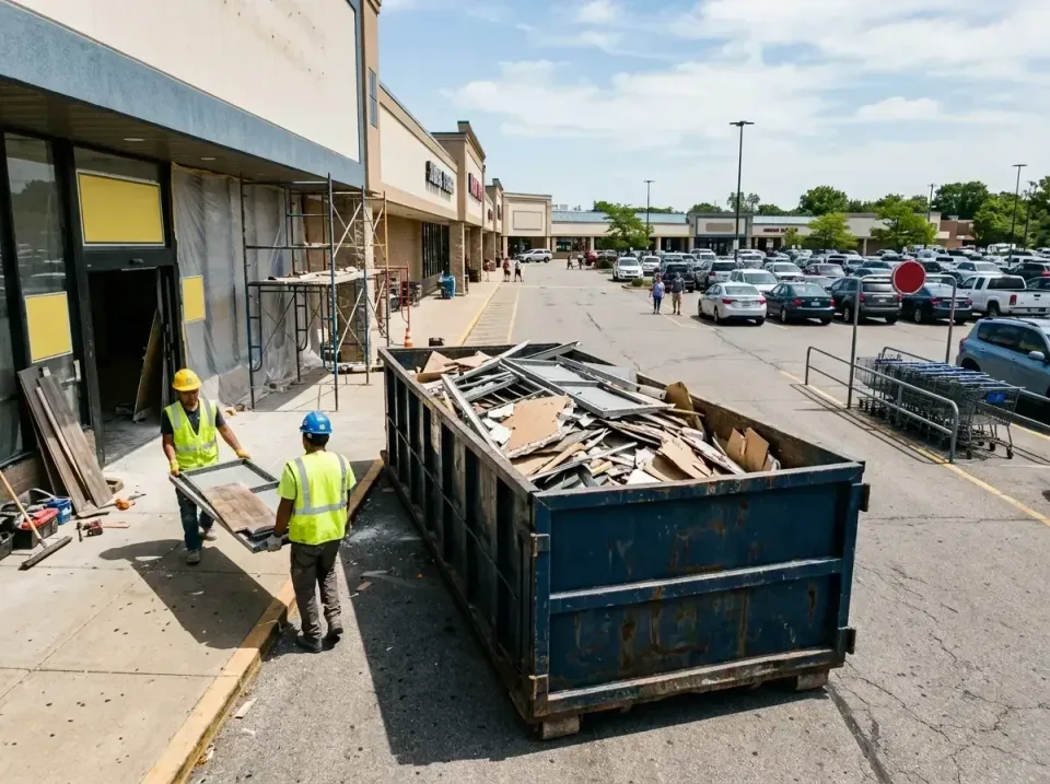 retail-store-renovation-debris-003 — frequently asked questions, Roll-off Dumpster Rentals in Alliance, OH